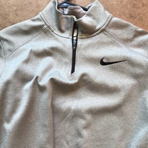 Grey Nike 1/4 Zip